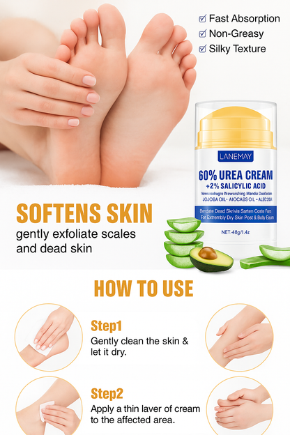SoleBloom 60% Urea Foot Repair